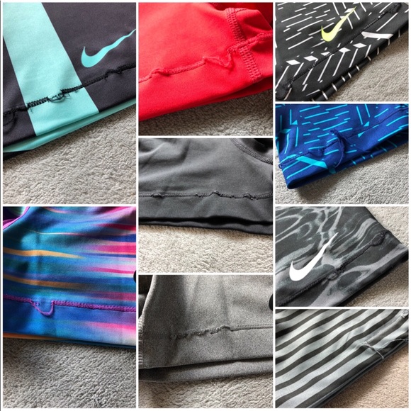 Women’s Nike Pro Shorts (9 pairs). - Picture 3 of 3